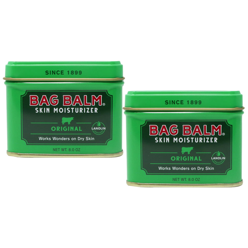 Bag Balm front tub showing brand and packaging protecting paws