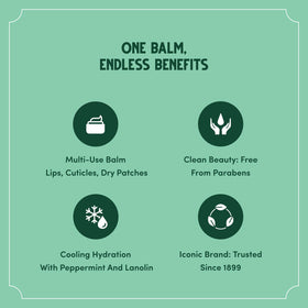 Bag Balm label close-up showing Vitamin E for moisture-support benefit