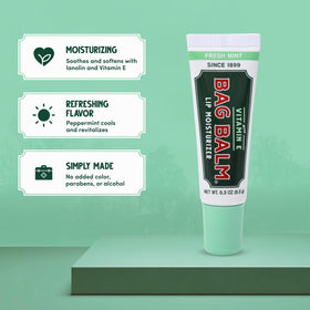 Bag Balm open cap and applicator tip for easy hygienic application benefit