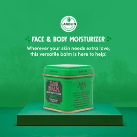 Bag Balm 1oz tin in a pocket shows convenient travel-ready size