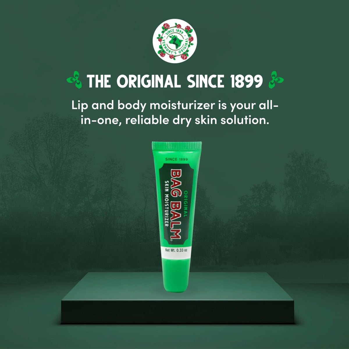 Bag Balm tube close-up displaying applicator tip and brand for precise use