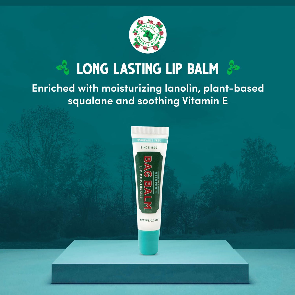 Bag Balm tube closeup showing cap and applicator for easy use