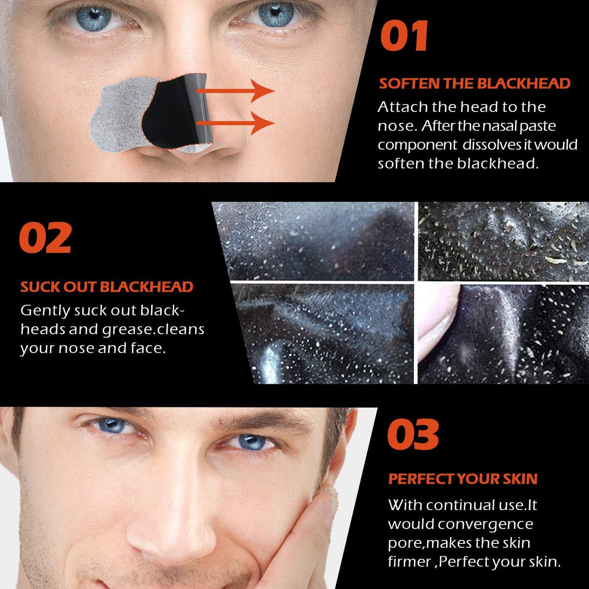 BAGLAK strip beside ruler showing larger size for nose and face coverage
