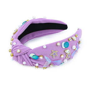 BAHABY headband styled poolside to show party and summertime use