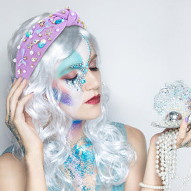 BAHABY mermaid tail accent highlighted for whimsical ocean-themed detail