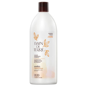 Bain de Terre front bottle showing label and size for easy identification and benefit