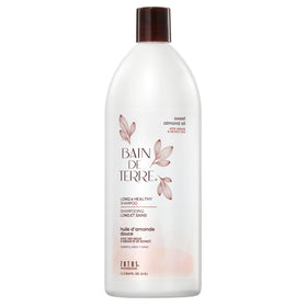 Bain de Terre front bottle showing product and strength benefits