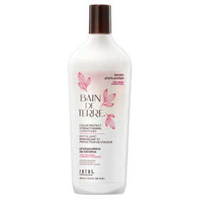 Bain de Terre front packaging showing 13.5 fl oz bottle and benefits