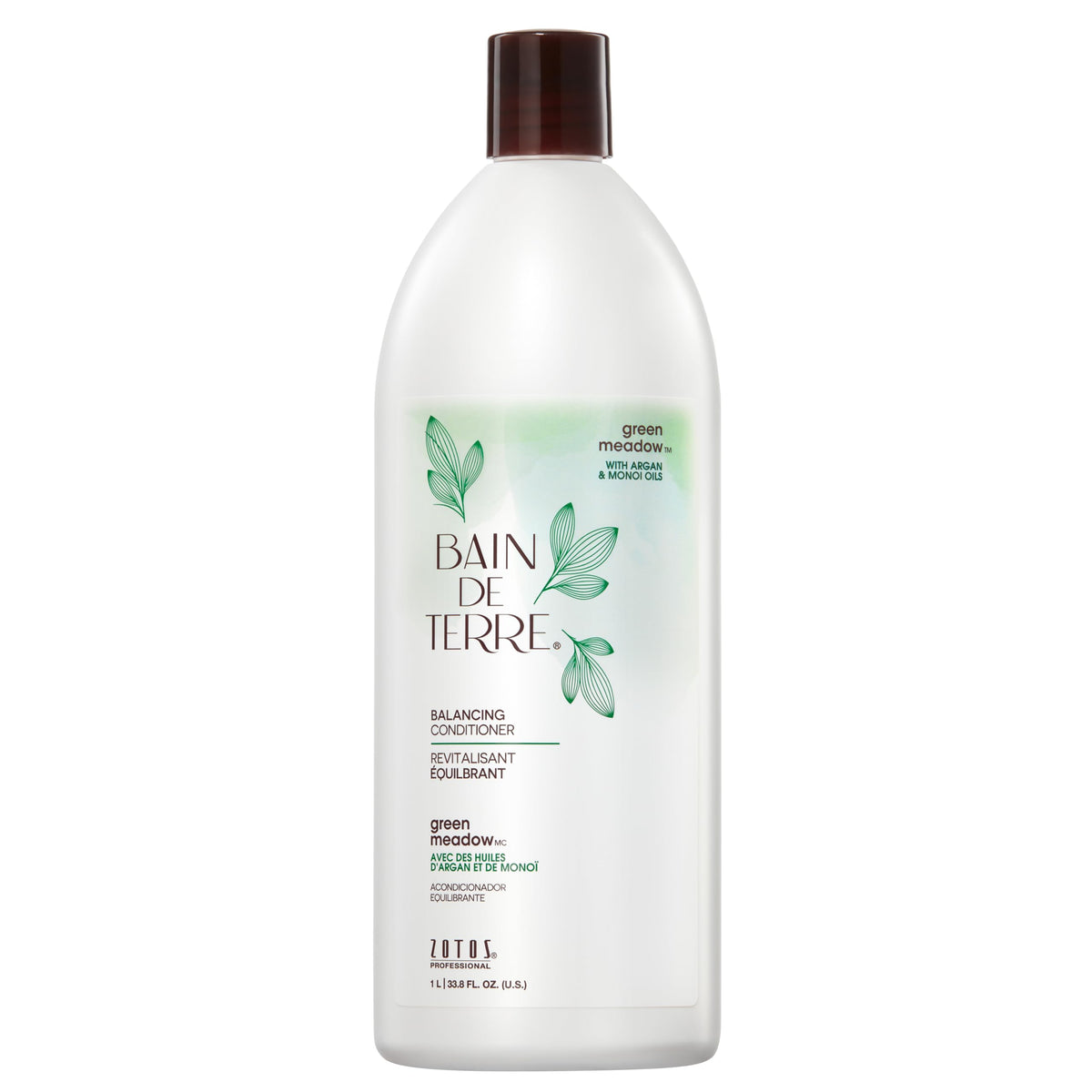 Bain de Terre front packaging showing product and benefits