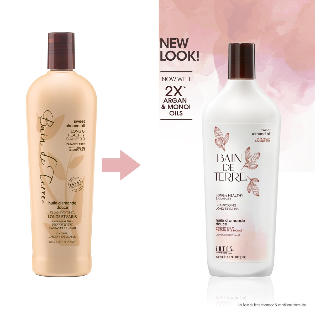 Bain de Terre foamy shampoo texture demonstrating gentle cleansing