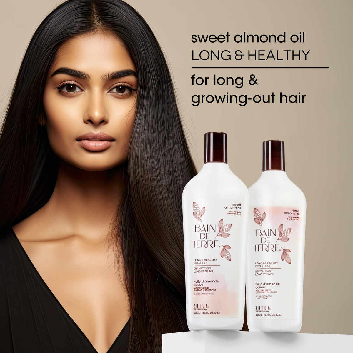 Bain de Terre rich lather in hand demonstrating gentle cleansing