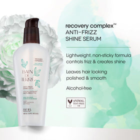 Bain de Terre serum texture on hand highlighting lightweight non-greasy feel