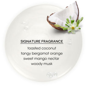 Bain de Terre next to common bottle for 33.8oz size and long-lasting value