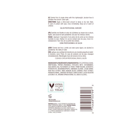 Bain de Terre 3.4 fl oz bottle held in hand showing true size and portability