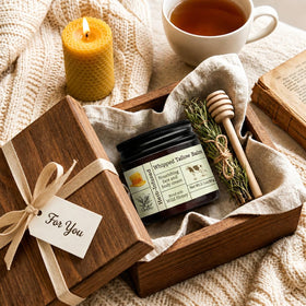BAISEN DIARY applying balm on hand for fast absorption and soft skin