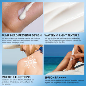 BAISEN DIARY applied on hand to show smooth, non-greasy finish
