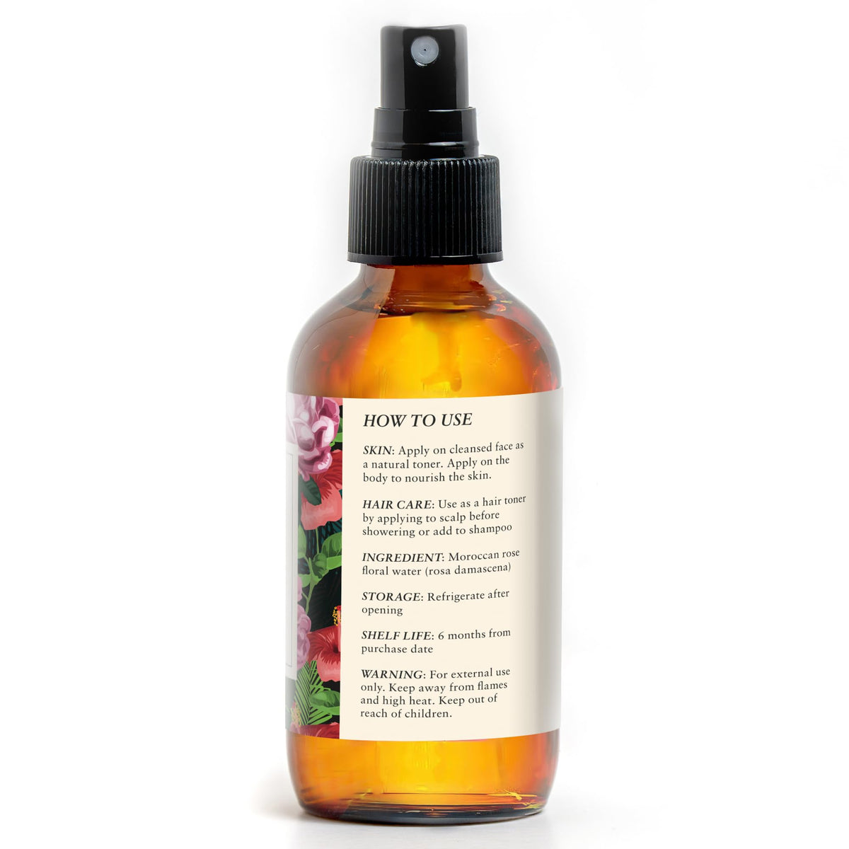 Chilled Baja Basics bottle in fridge for an extra cooling facial mist