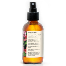 Chilled Baja Basics bottle in fridge for an extra cooling facial mist