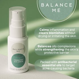 Balance Me gel texture close-up showing lightweight, fast-absorbing feel