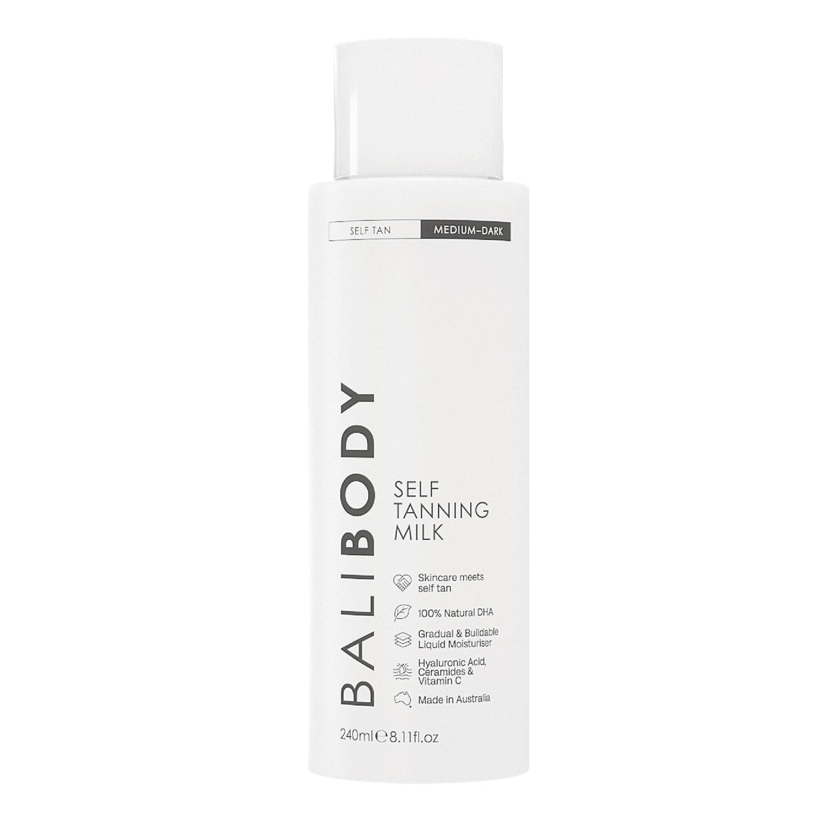 BALI BODY front packaging showing bottle and branding for easy ID