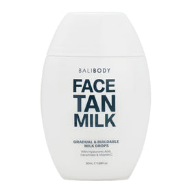 Bali Body front packaging showing bottle and label, communicates product identity and trust