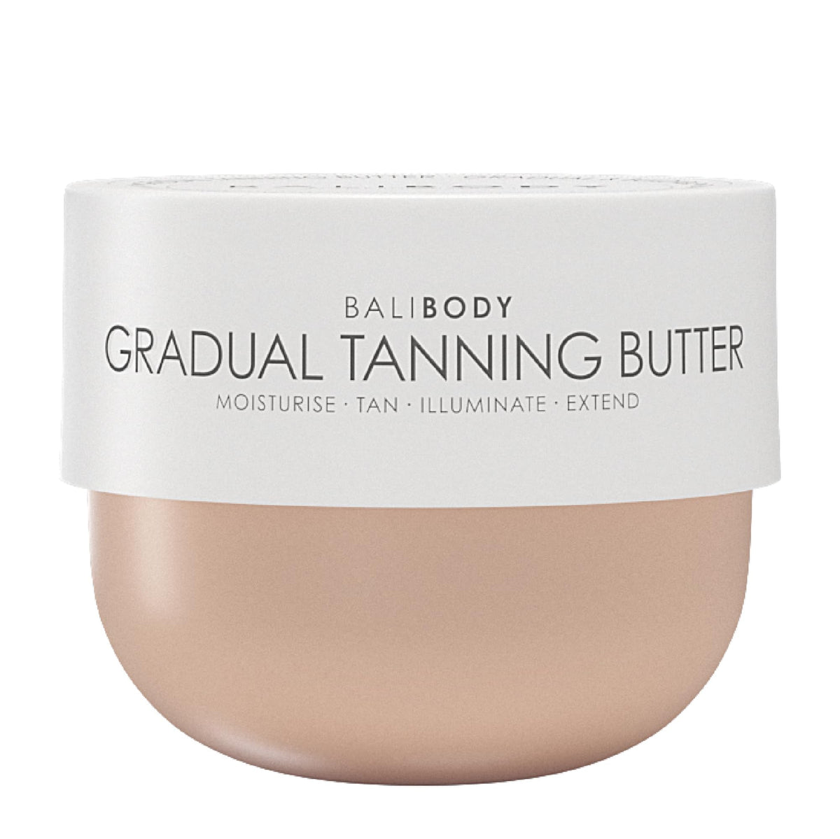 Bali Body jar front view showing packaging and product identity for easy recognition