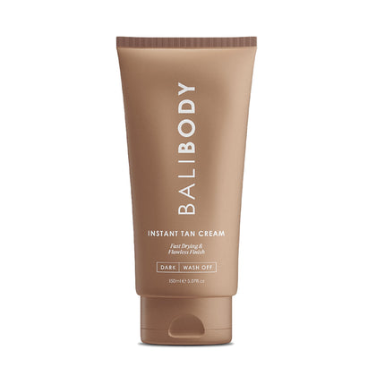 BALI BODY front packaging showing tube and label, fast-drying benefit