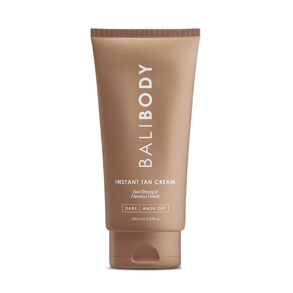 BALI BODY front packaging showing tube and label, fast-drying benefit