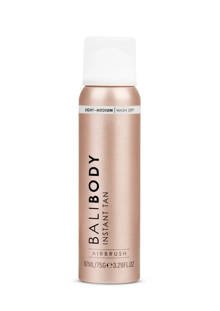 BALI BODY front packaging showing compact 97ml can and matte finish benefit