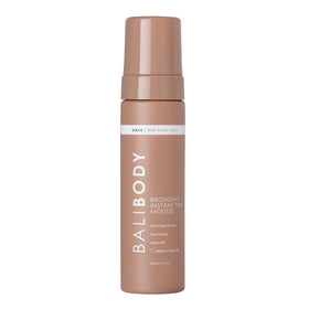 BALI BODY front packshot showing 200ml mousse and branding, instant bronzed finish