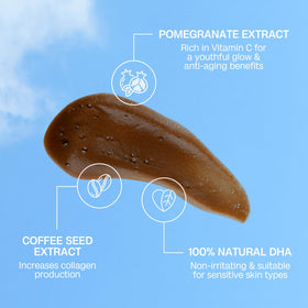 BALI BODY applied with mitt achieving streak-free coverage