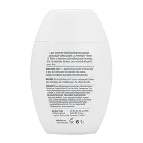 Bali Body on bathroom vanity with skincare to show clean beauty and lifestyle appeal