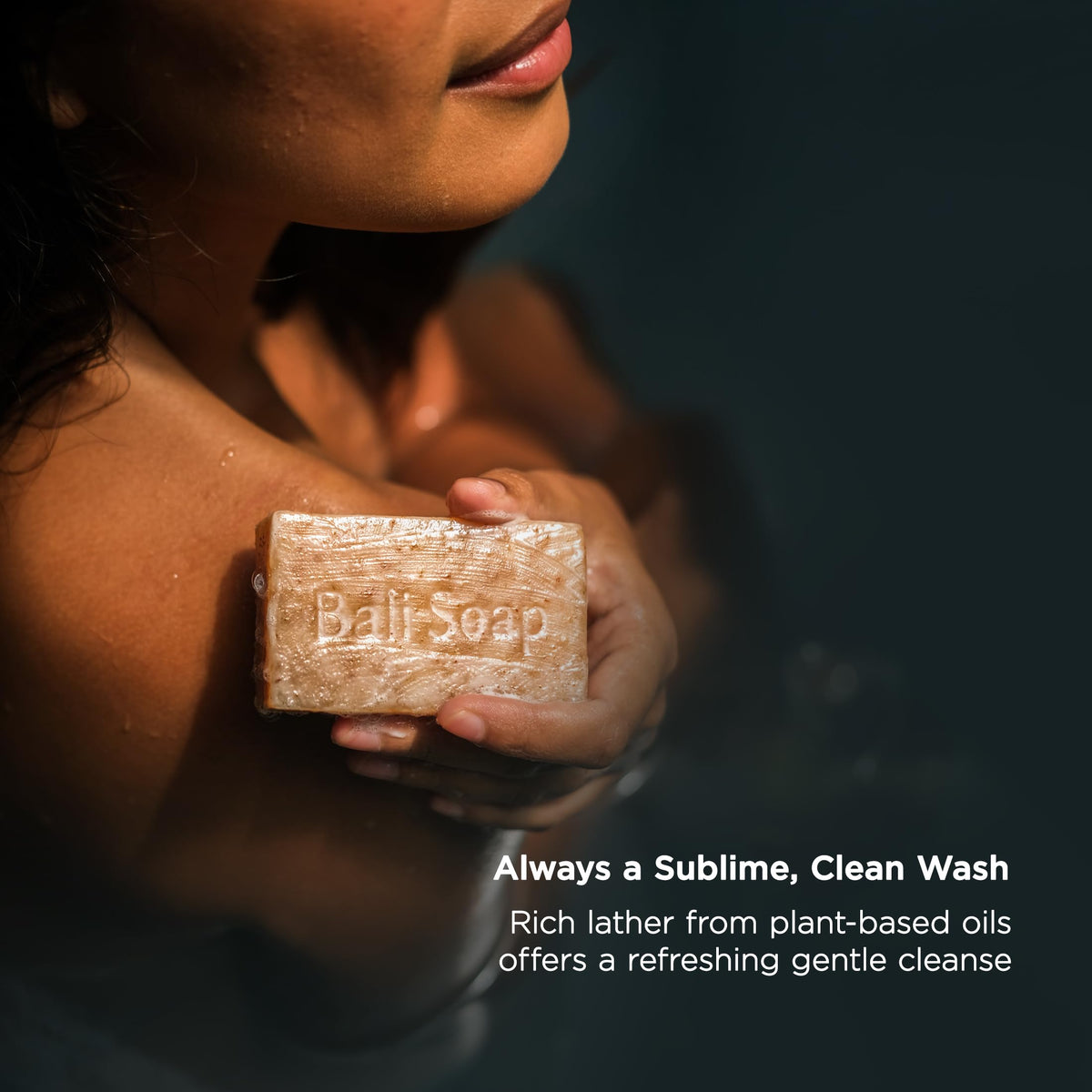 Bali Soap sandalwood cinnamon bar highlighting warm aromatic relaxation