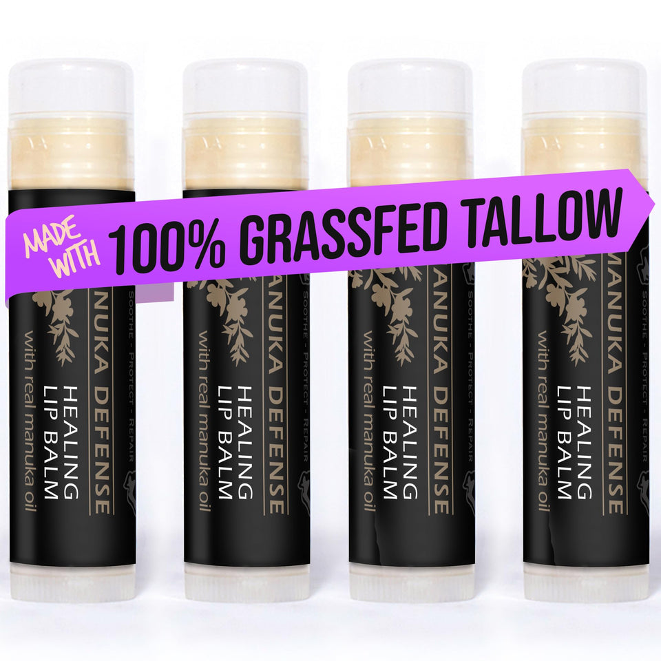 BALM OF GILEAD front tube pack showing four small tubes and travel benefit