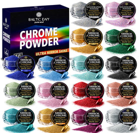 BALTIC DAY front packaging showing full 16-color pigment set and labels