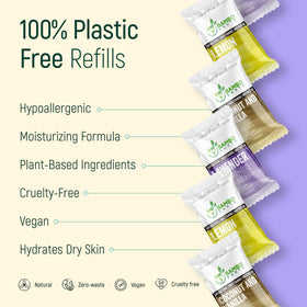 BAMBOEARTH ingredient label and recyclable packaging for transparency