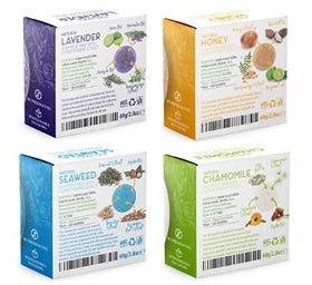 BAMBOEARTH biodegradable packaging in a bathroom setting promoting zero-waste use