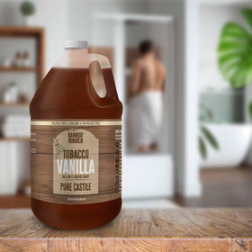 BAMBOO AND BIRCH bottle in bathroom lifestyle scene showing versatile use benefit