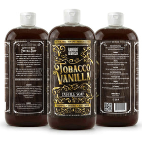 BAMBOO AND BIRCH pouring liquid texture illustrating concentrated, easy‑rinsing formula