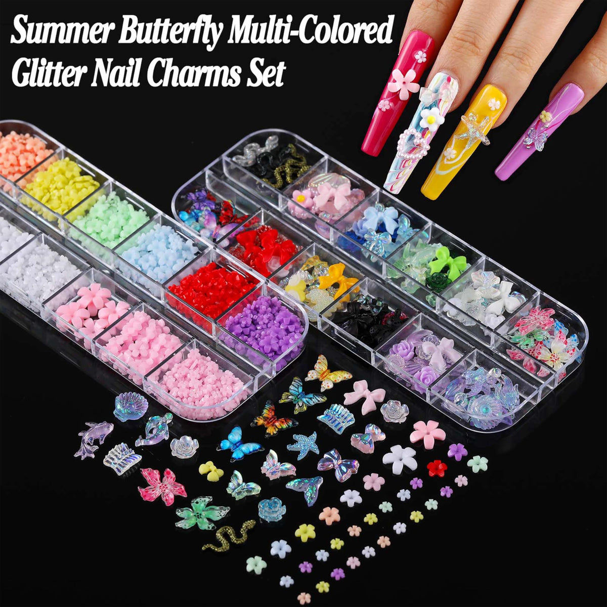 BANA ART pearls and rhinestones texture offering reflective sparkle