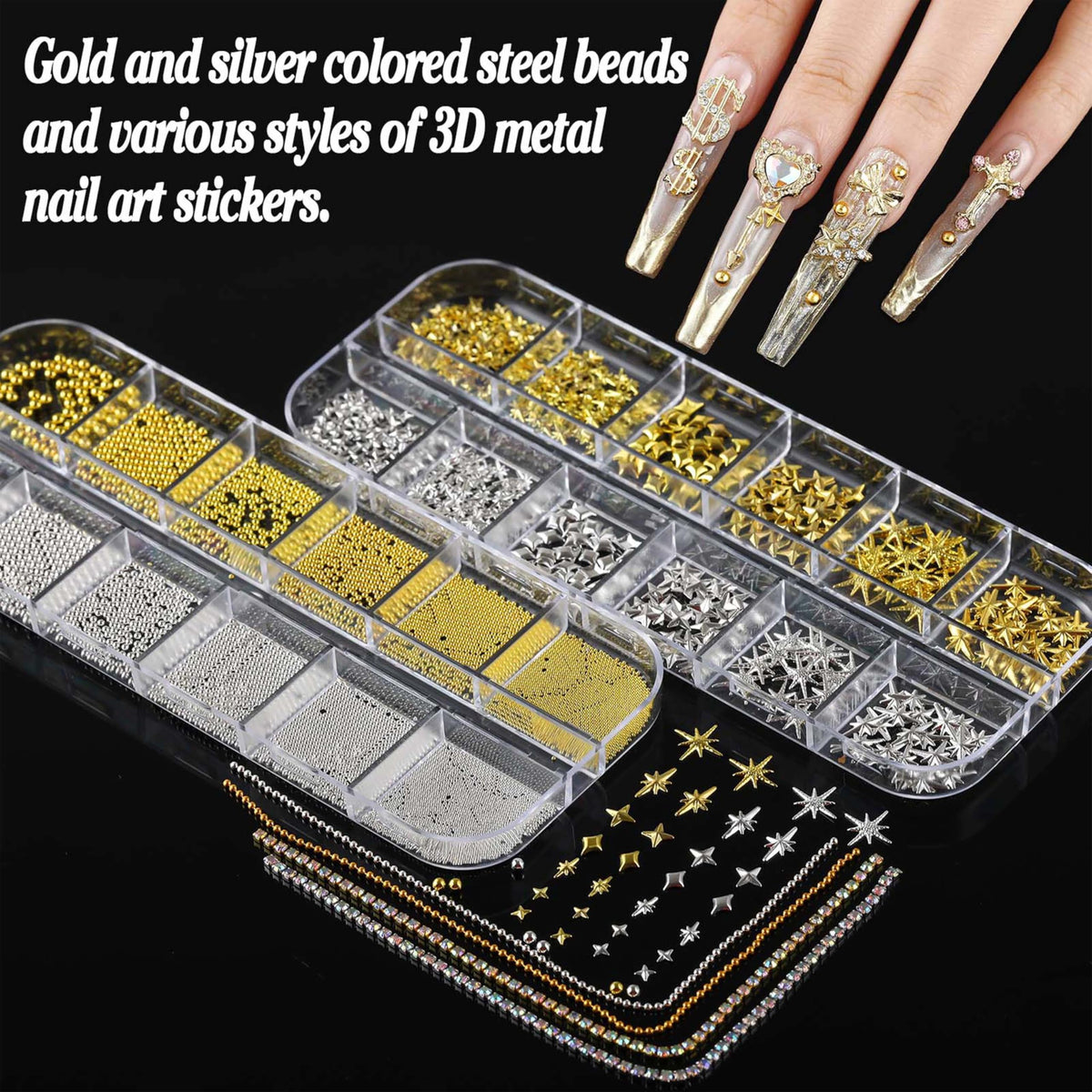 BANA ART glue, wax pen and tweezers for precise application