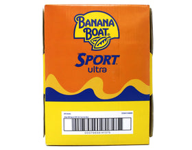 Banana Boat applying sunscreen on arm illustrating easy spreadability