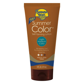 Banana Boat front-facing 6oz bottle showing packaging and size benefit