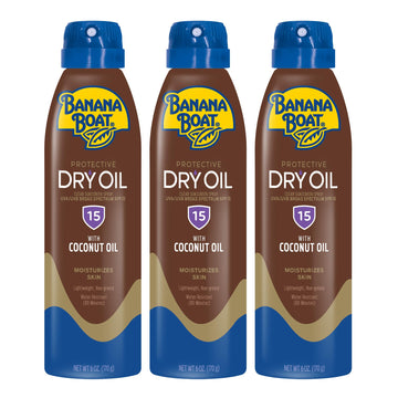 Banana Boat front packaging three-pack showing product and SPF benefit