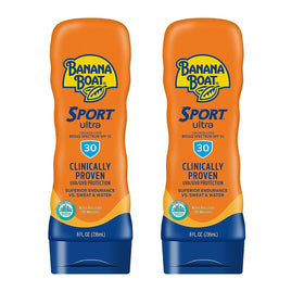 Banana Boat front packaging showing SPF 30 sport protection and benefits