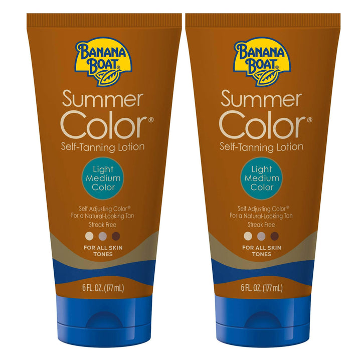 Banana Boat twin pack front packaging showing product benefits and size