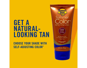 Banana Boat bottle in a beach bag lifestyle scene for radiant summer look