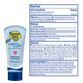 Banana Boat bottle open dispensing lotion for quick application benefit