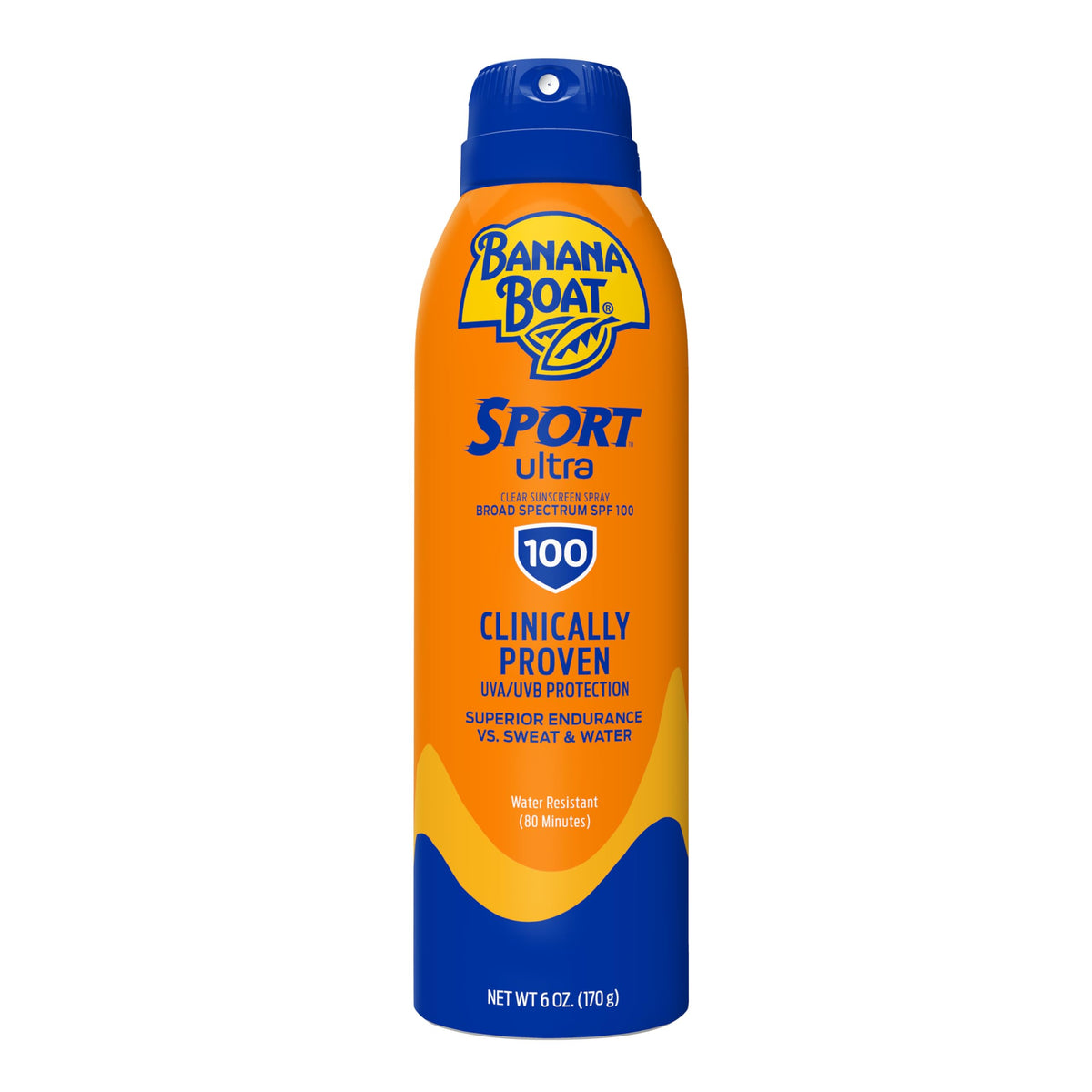 Banana Boat front packaging showing SPF 100 protection and benefits