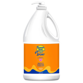 Banana Boat Sport Ultra front packaging showing SPF 50 protection